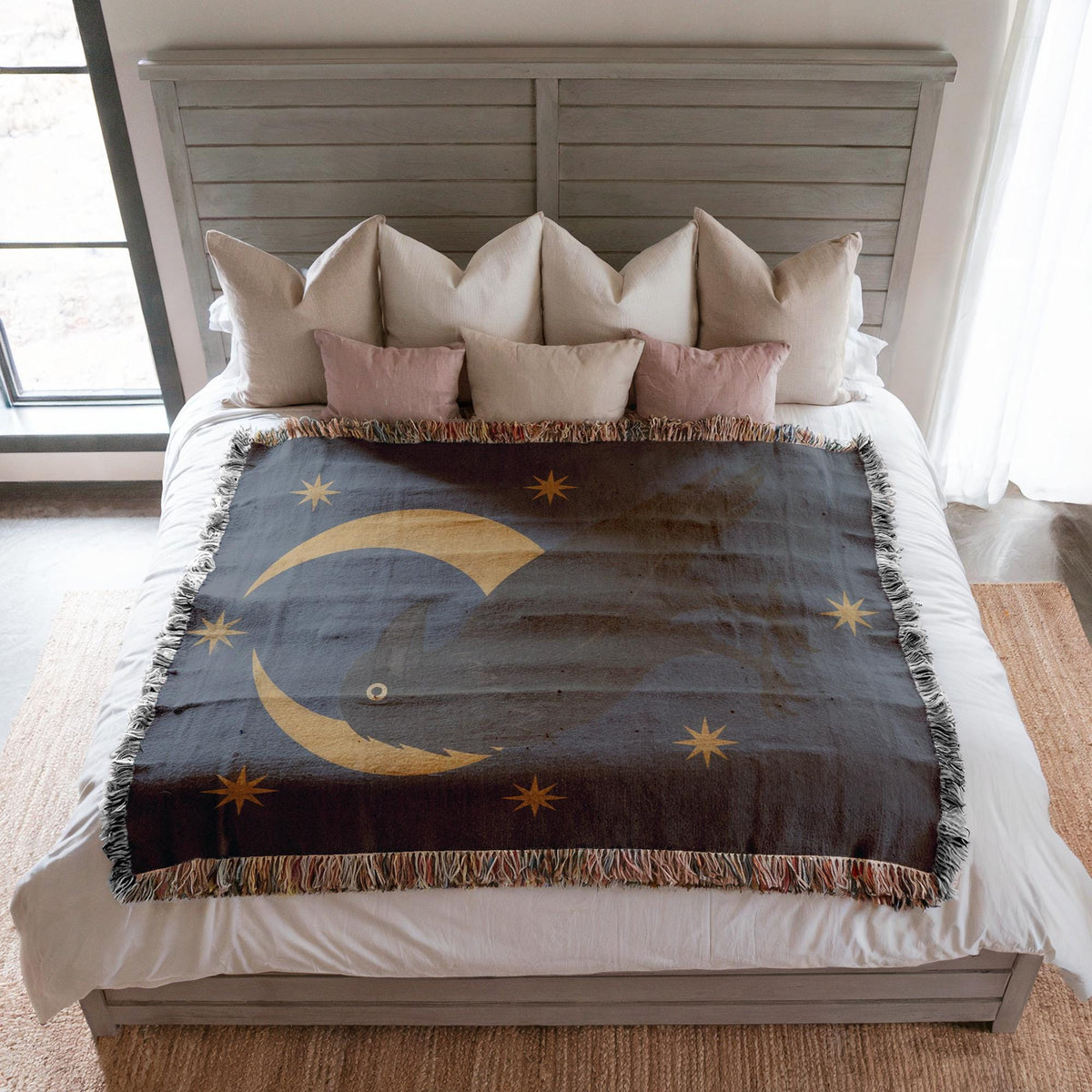 Raven Woven Blanket