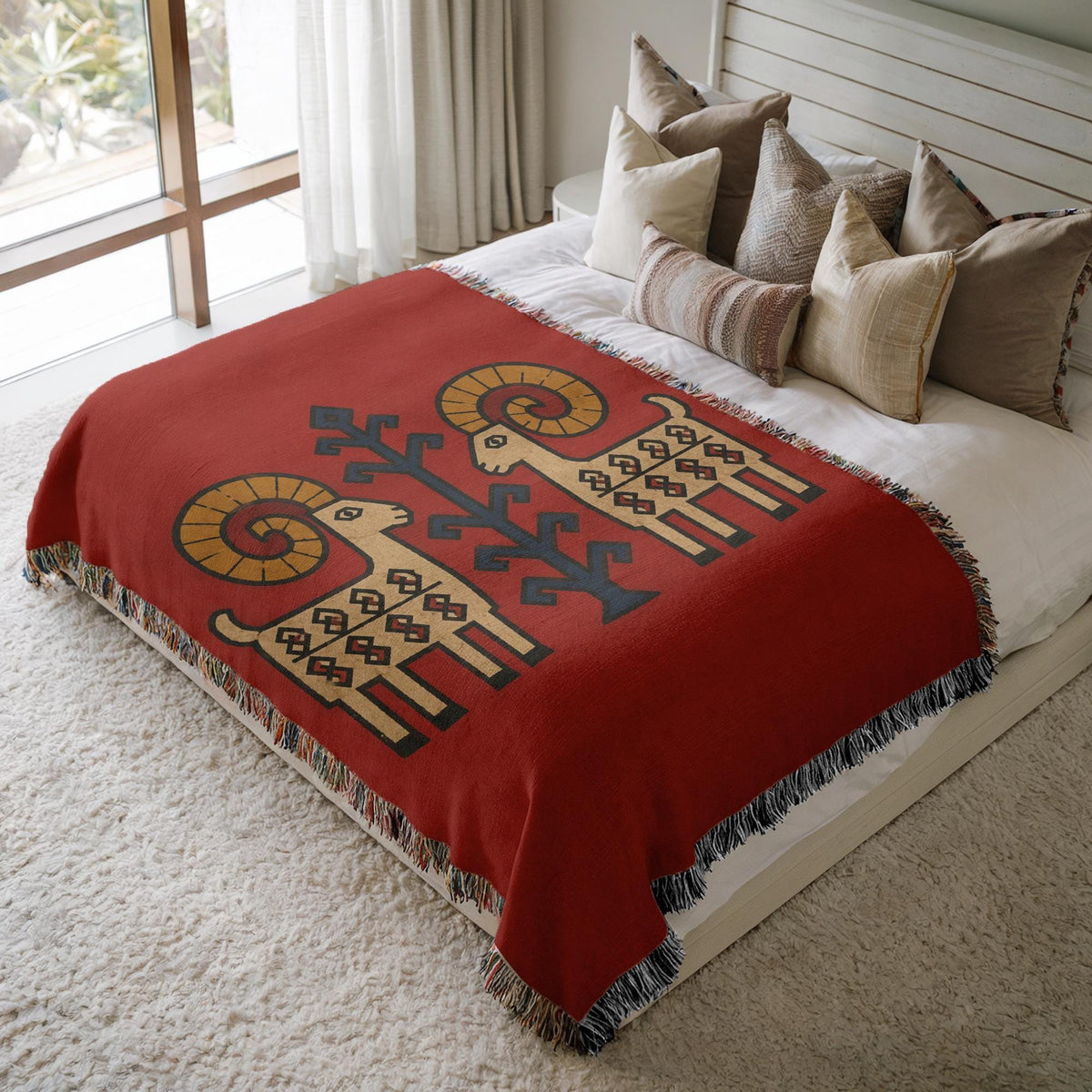 Ram Woven Blanket