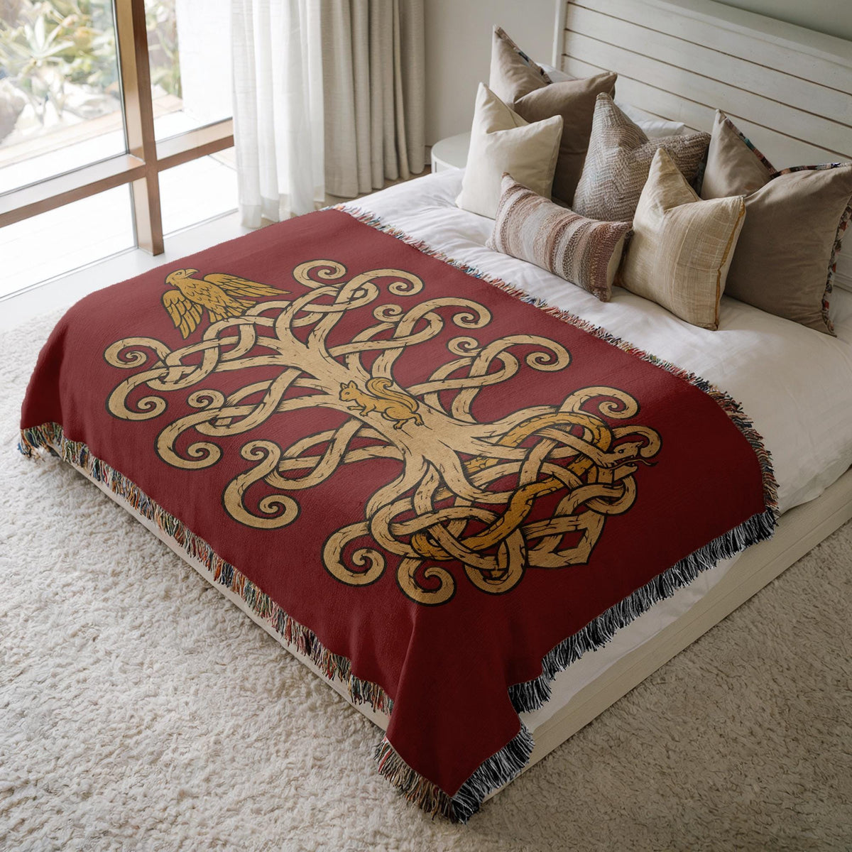 Yggdrasil Woven Blanket