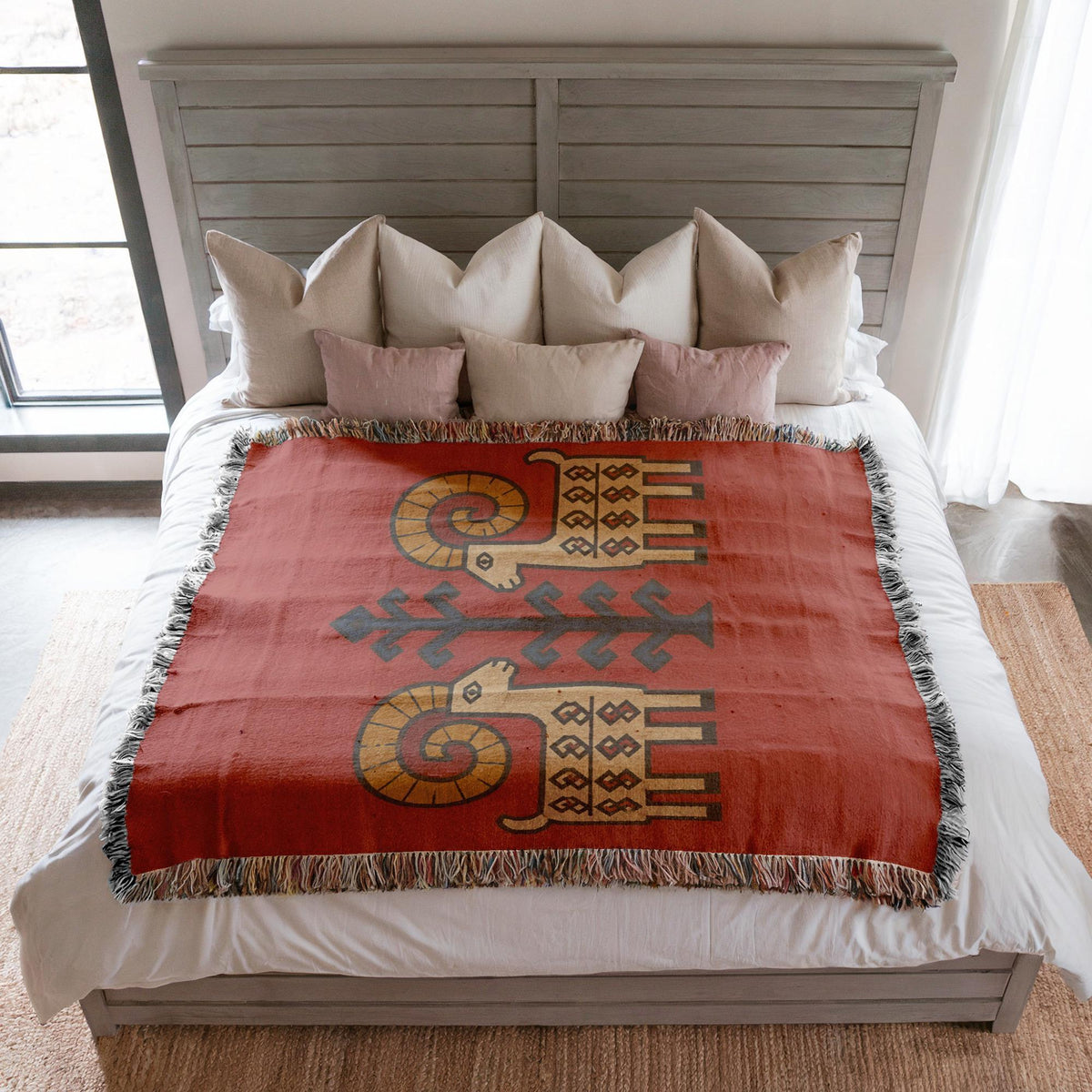 Ram Woven Blanket