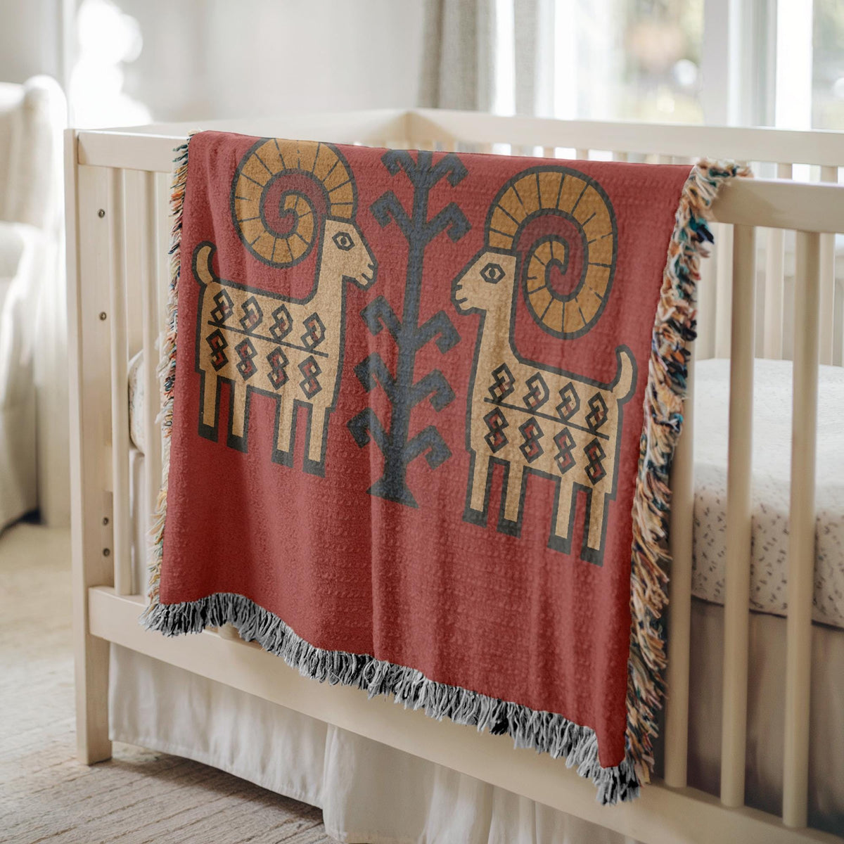 Ram Woven Blanket