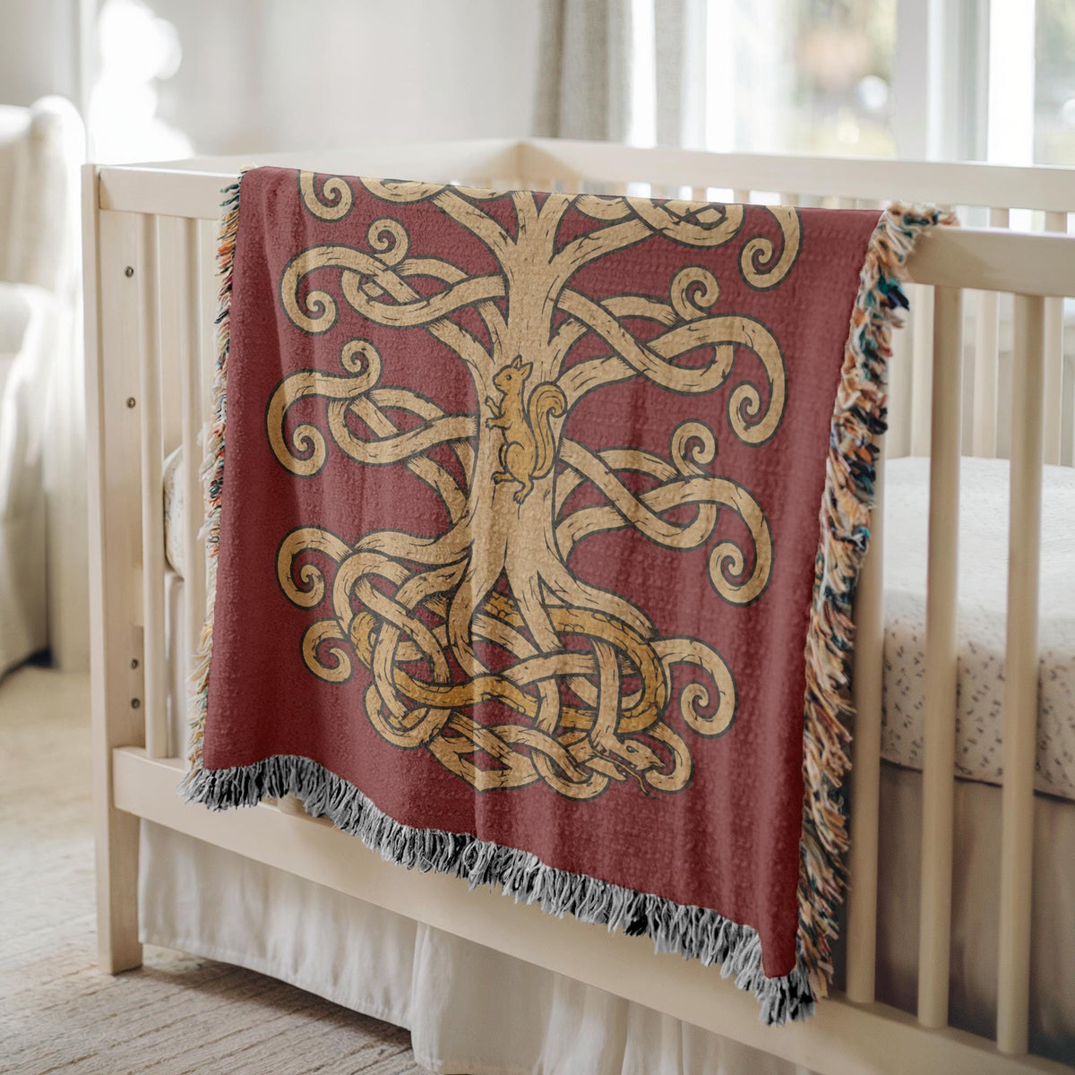 Yggdrasil Woven Blanket