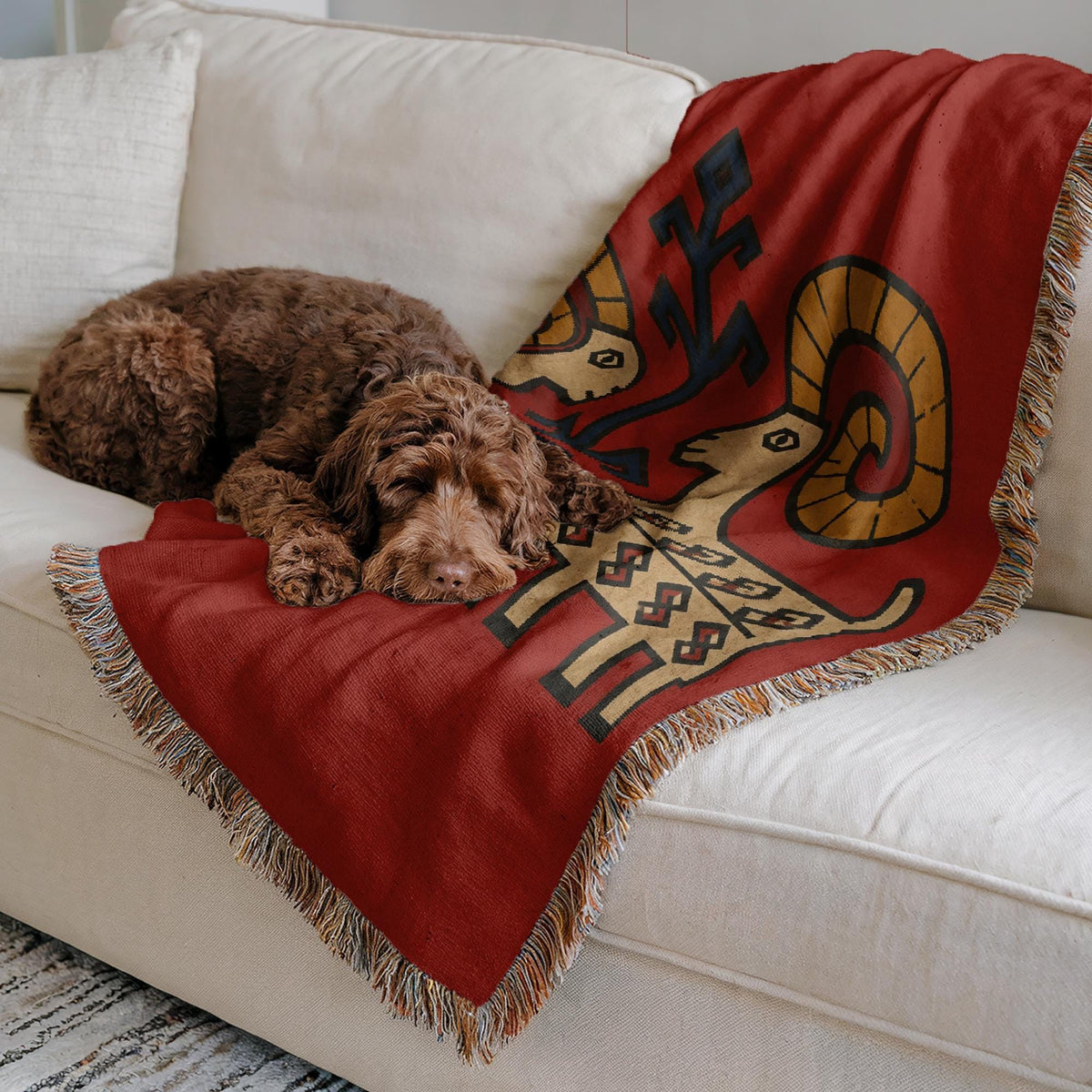 Ram Woven Blanket