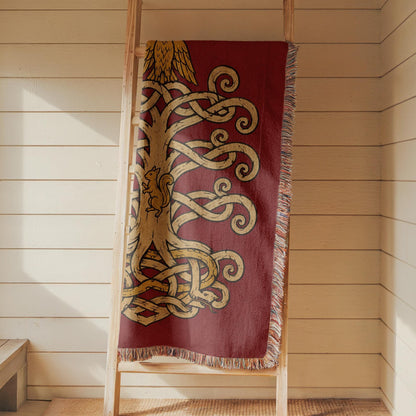 Yggdrasil Woven Blanket