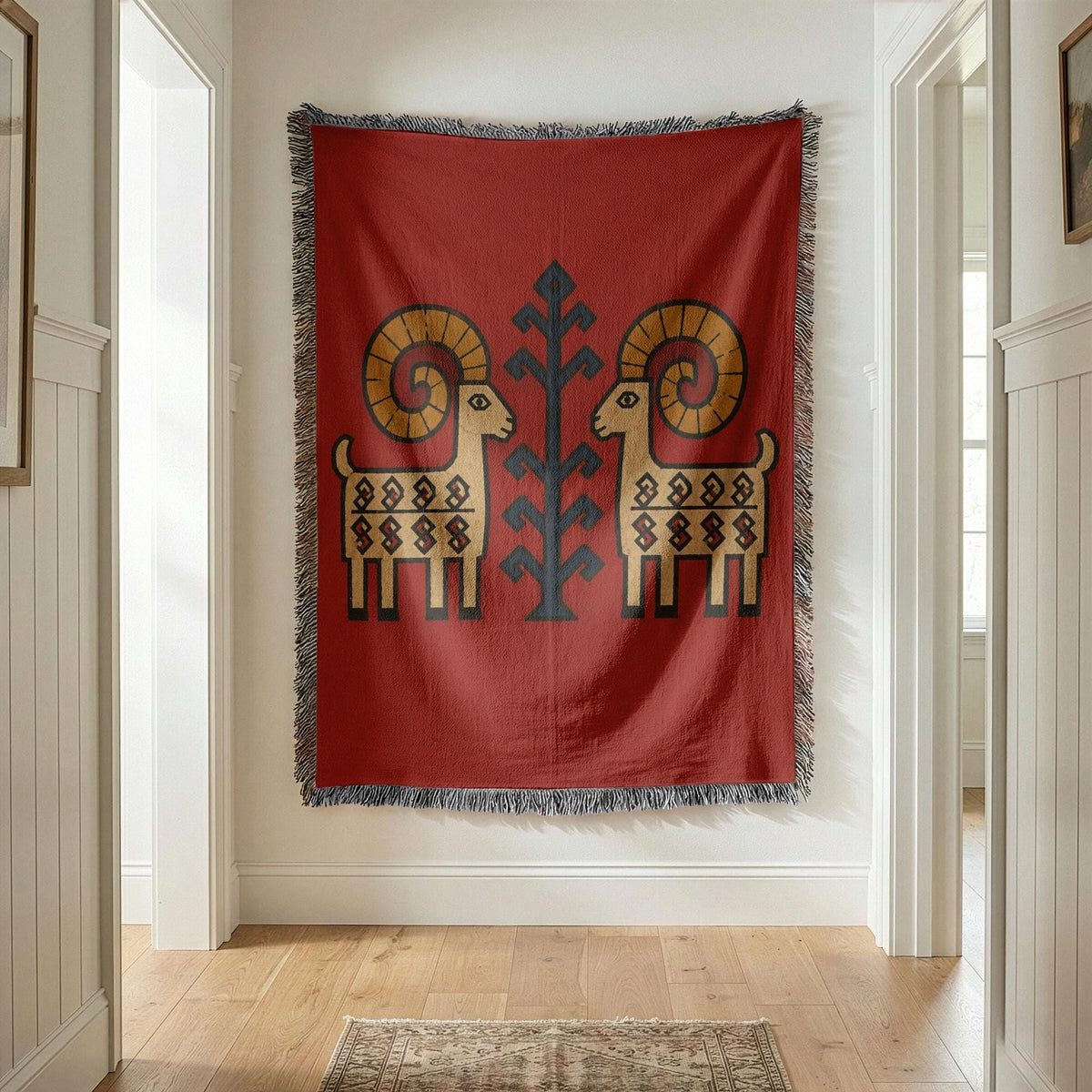 Ram Woven Blanket