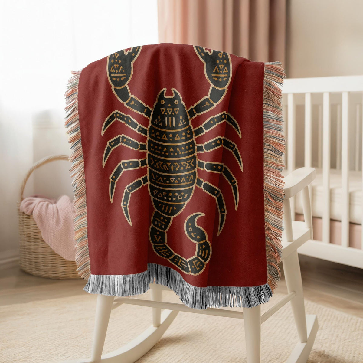 Scorpion Woven Blanket
