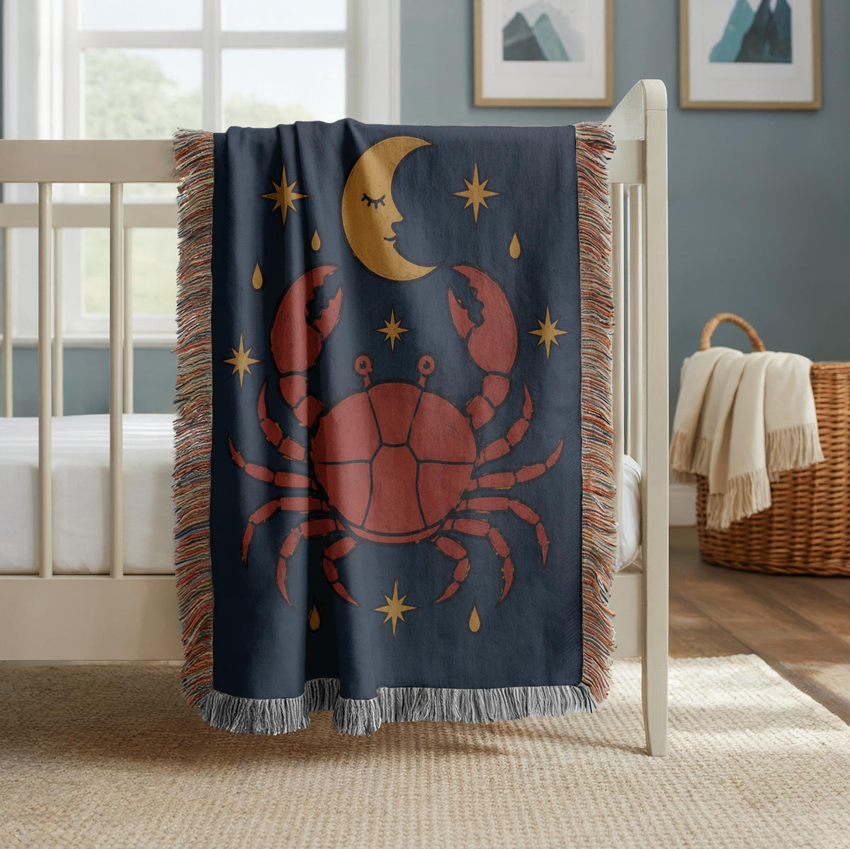 Cancer Zodiac Tapestry