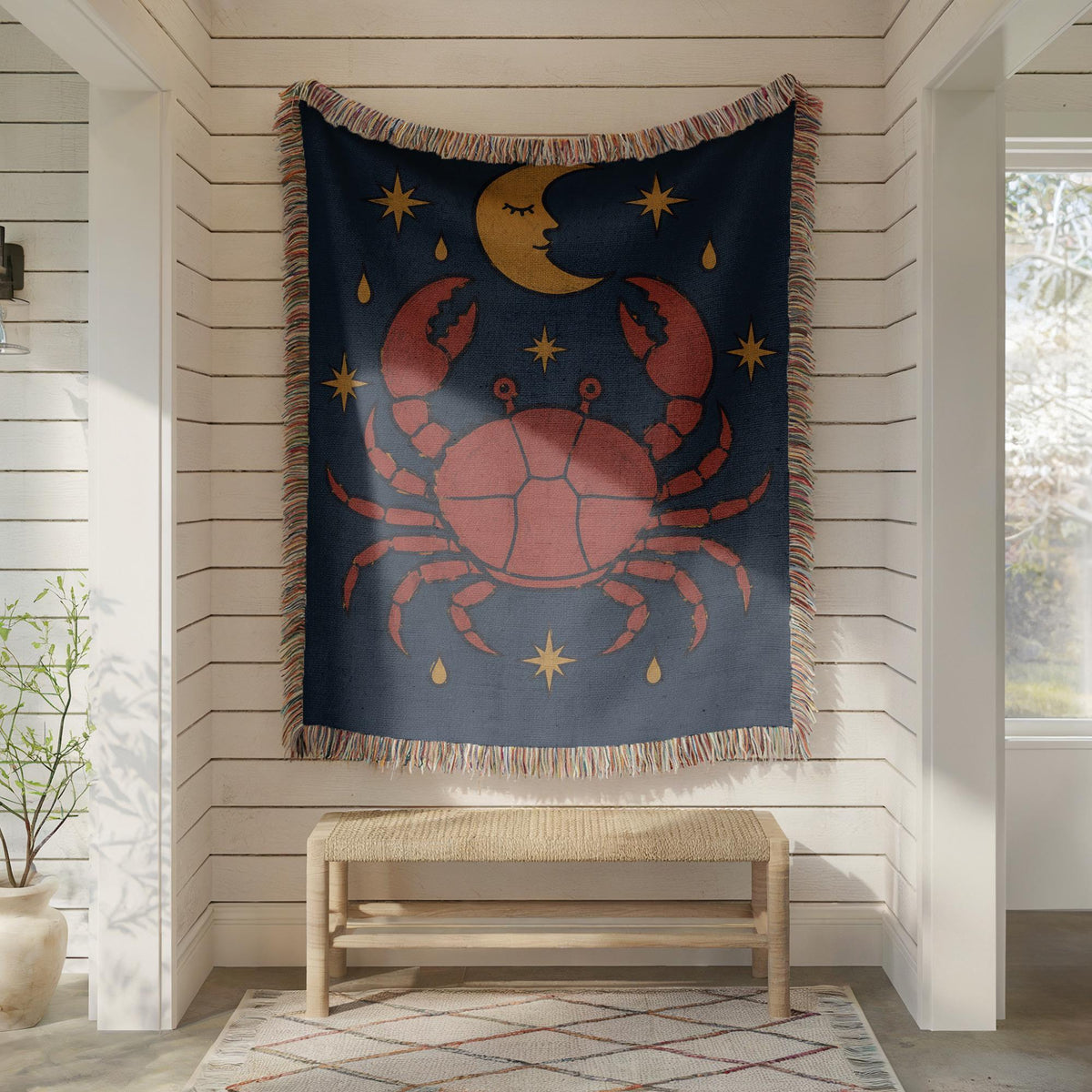 Cancer Zodiac Tapestry