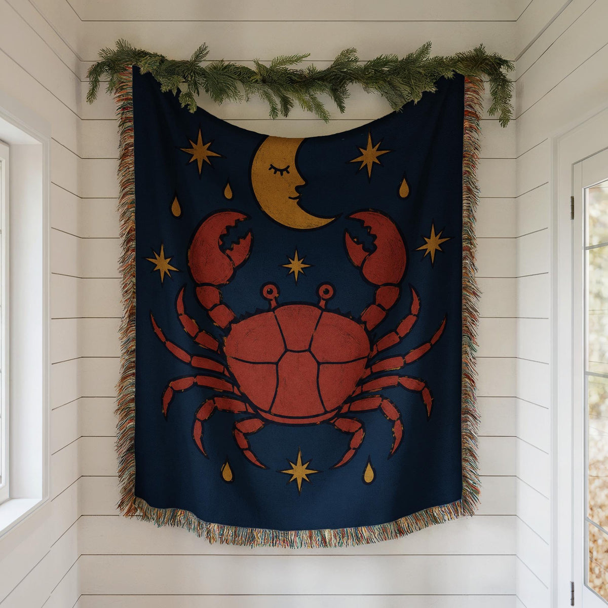 Cancer Zodiac Tapestry