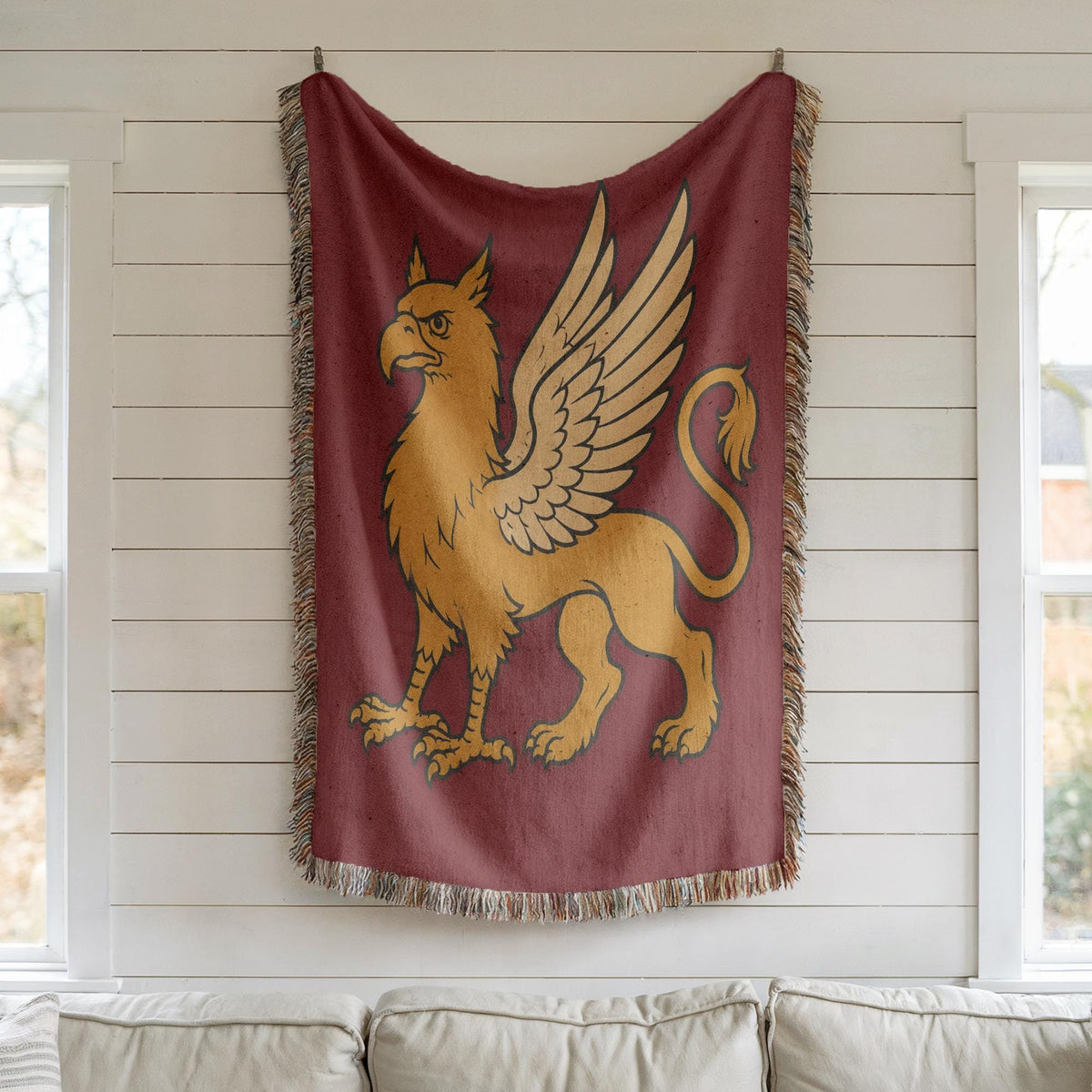 Griffin Woven Blanket