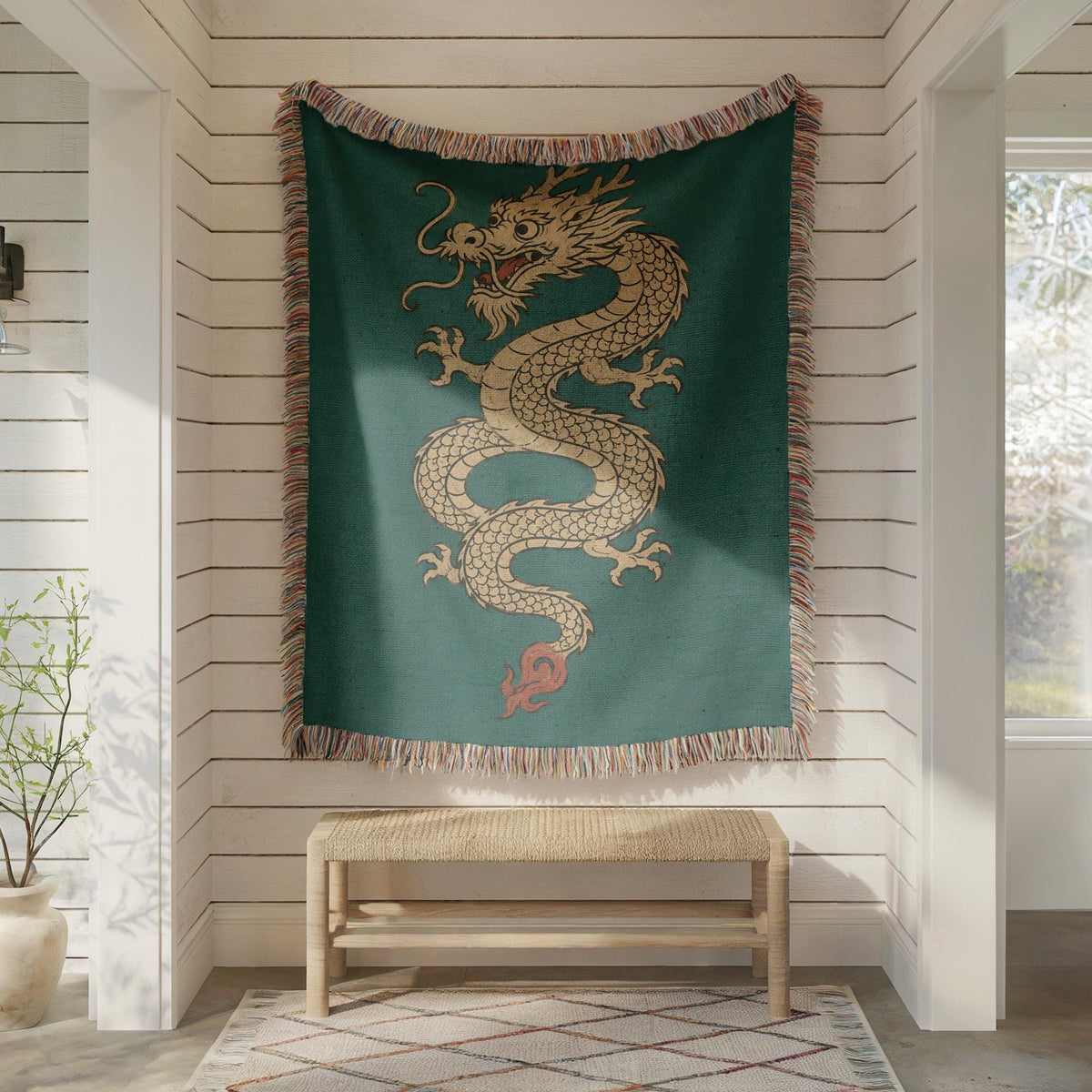 Chinese Dragon Tapestry