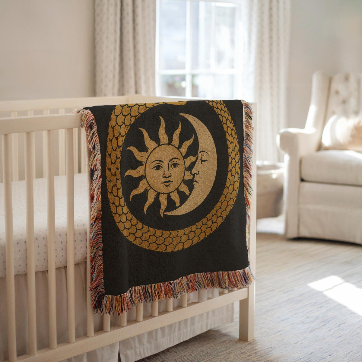 Ouroboros Woven Blanket