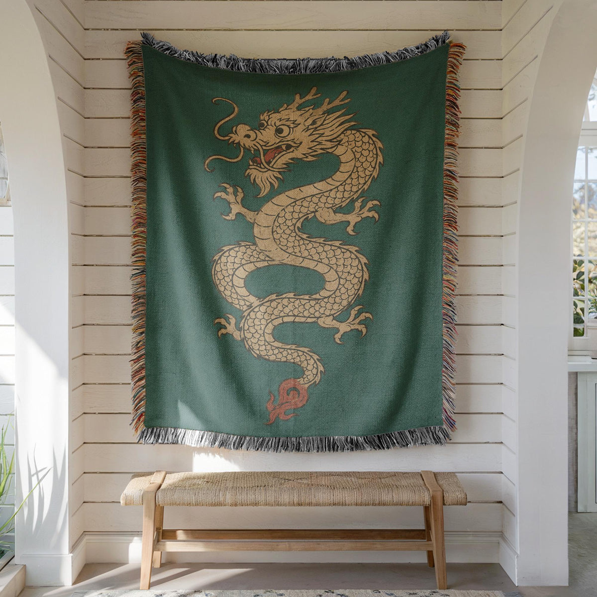 Chinese Dragon Tapestry