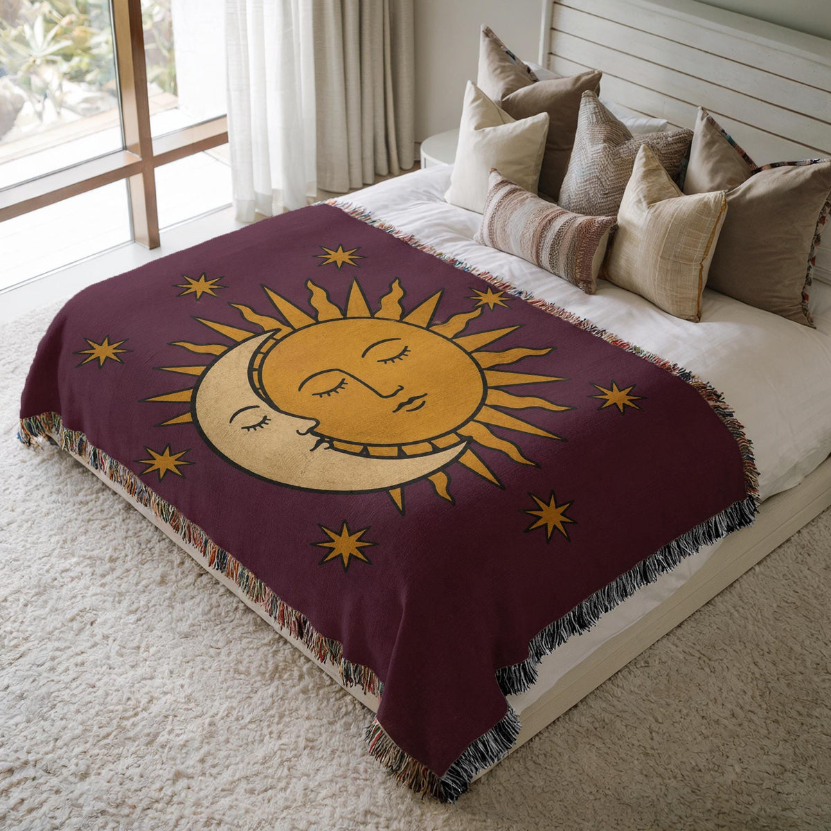 Sun And Moon Tapestry