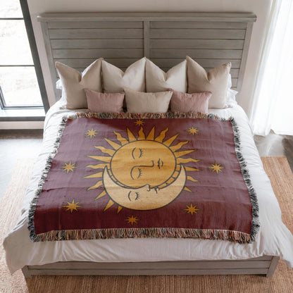 Sun And Moon Tapestry