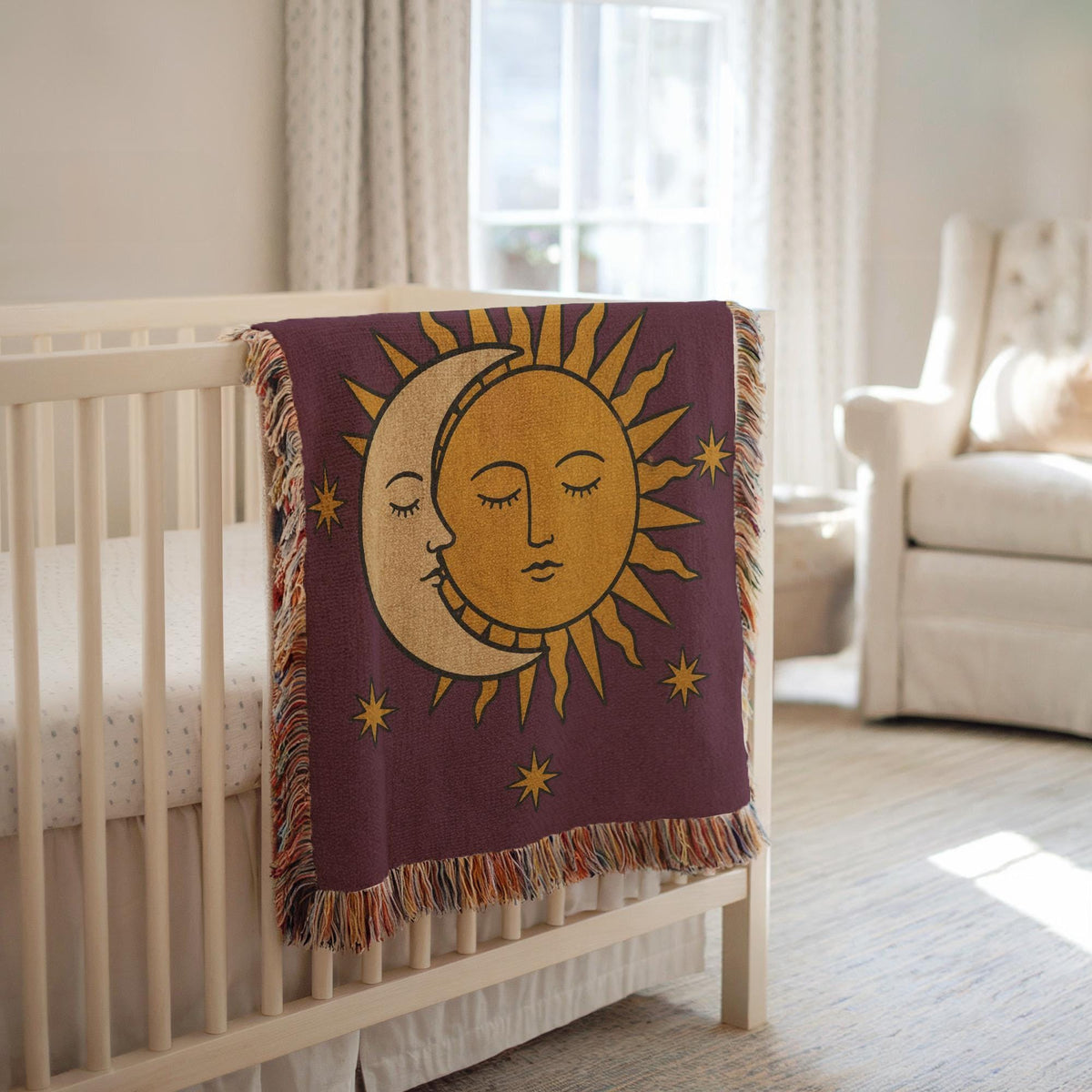 Sun And Moon Tapestry