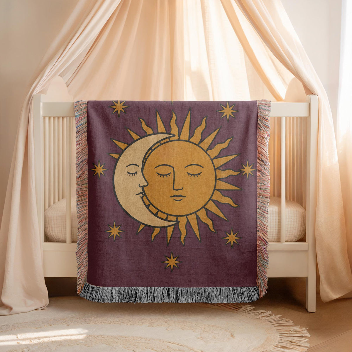Sun And Moon Tapestry