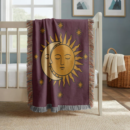 Sun And Moon Tapestry