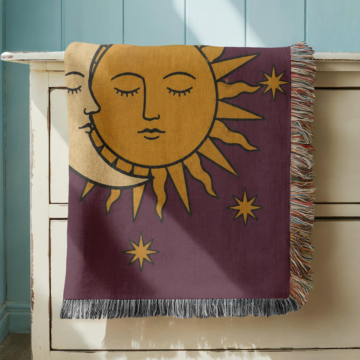 Sun And Moon Tapestry