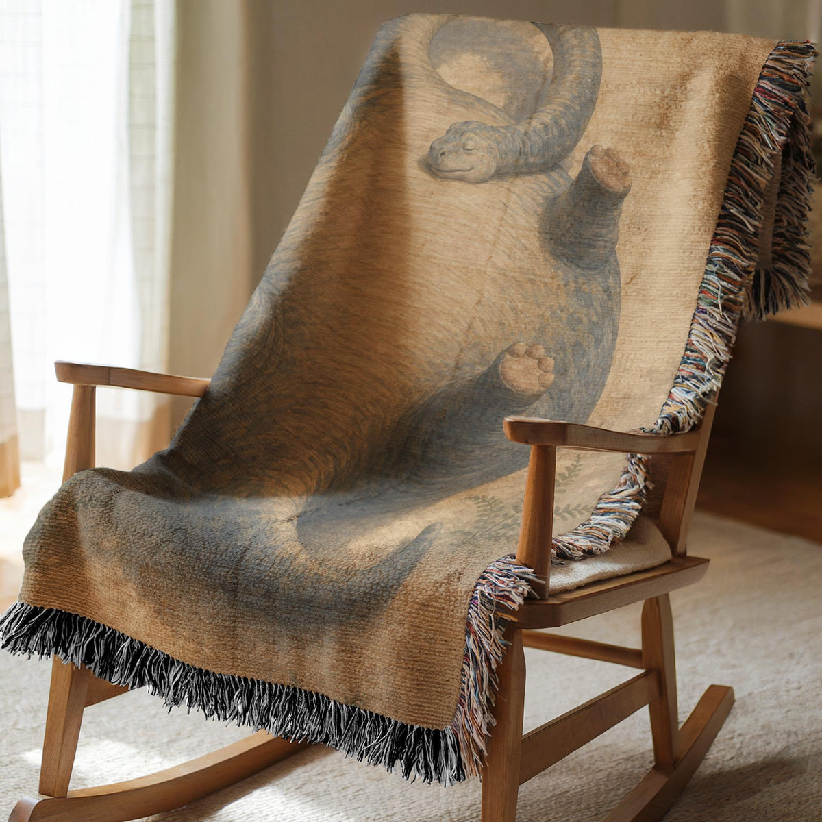 Funny Lizard Tapestry