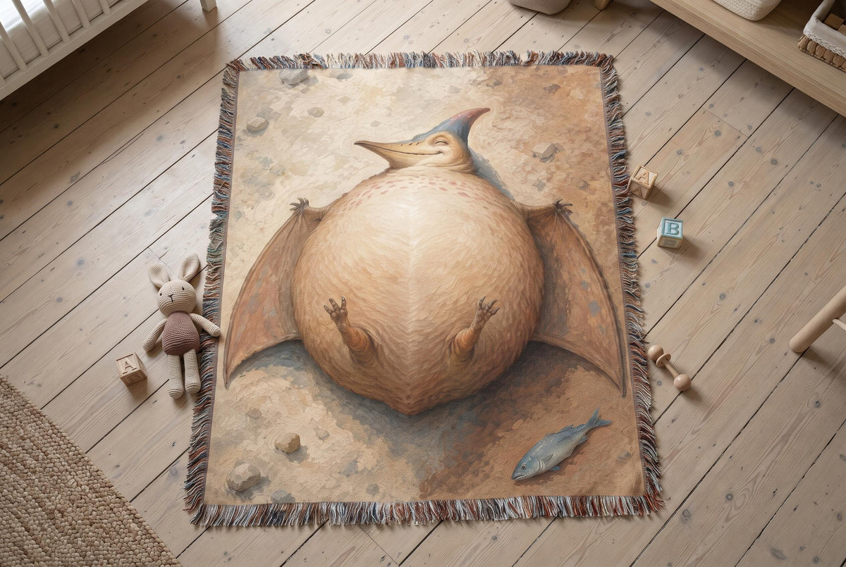 Fat Pterodactyl Tapestry
