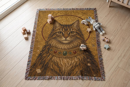Byzantine Cat Tapestry