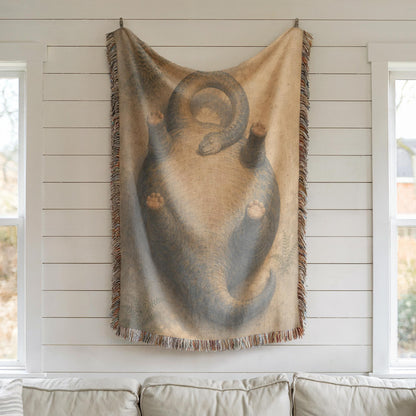 Funny Lizard Tapestry