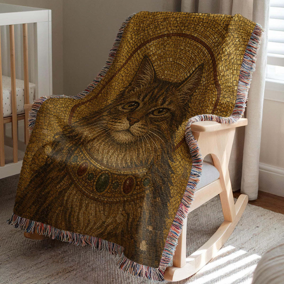 Byzantine Cat Tapestry