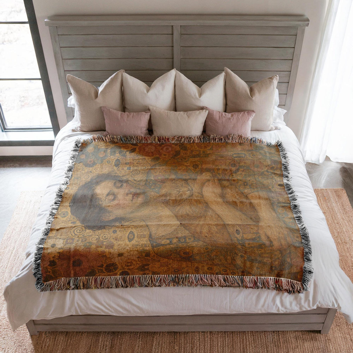 Art Nouveau Cat Tapestry
