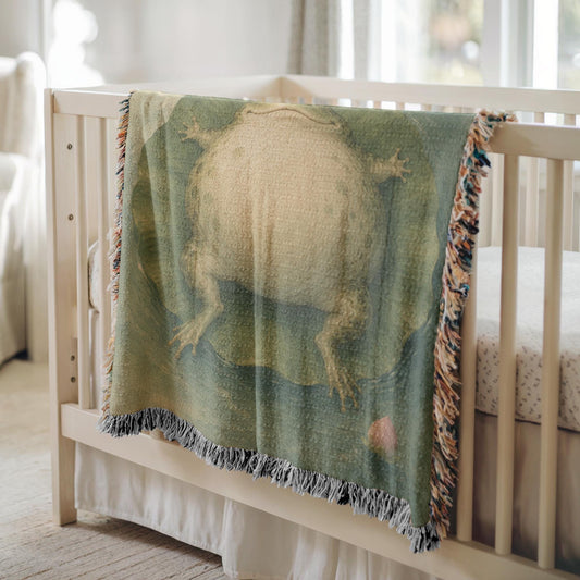 Chubby Frog Tapestry