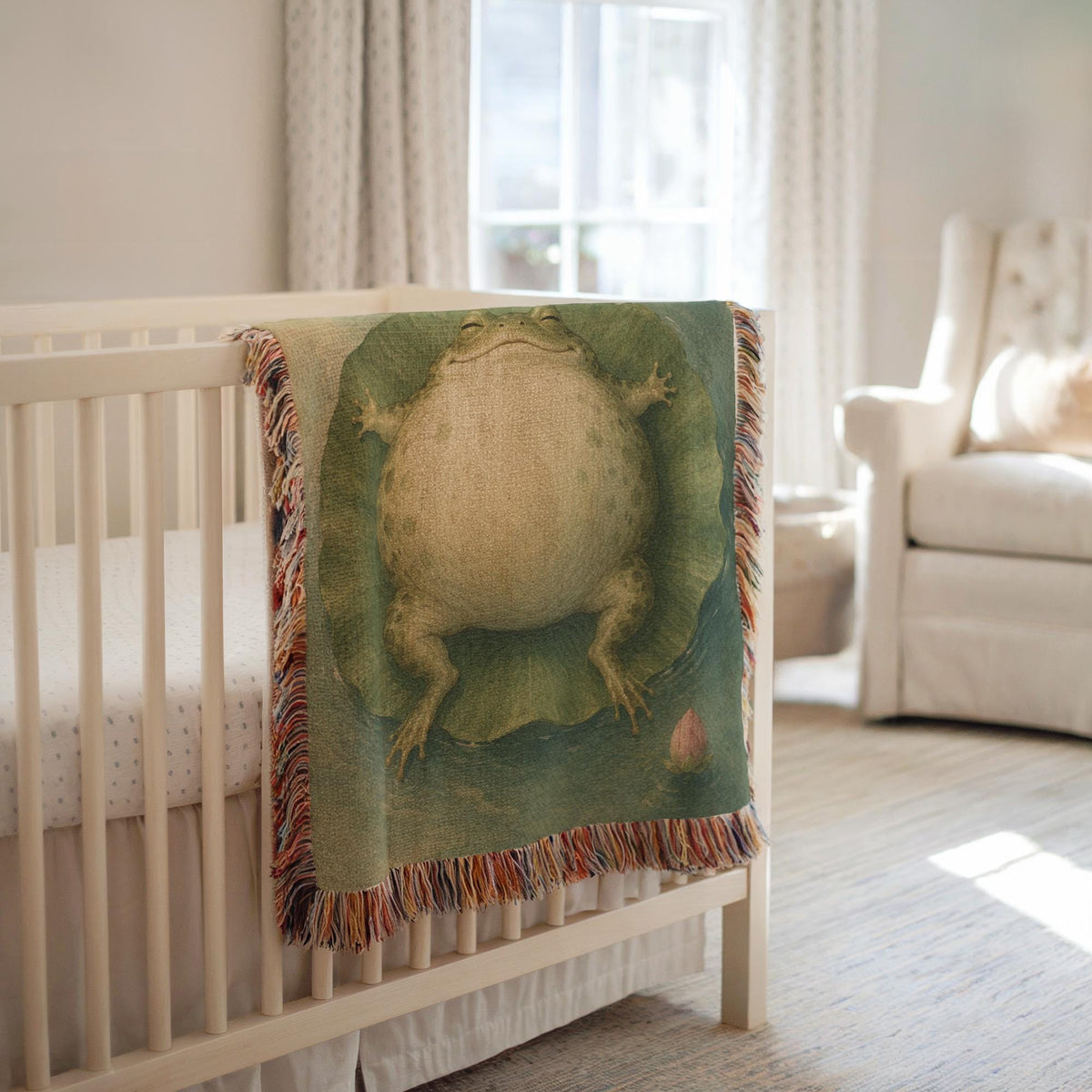 Chubby Frog Tapestry