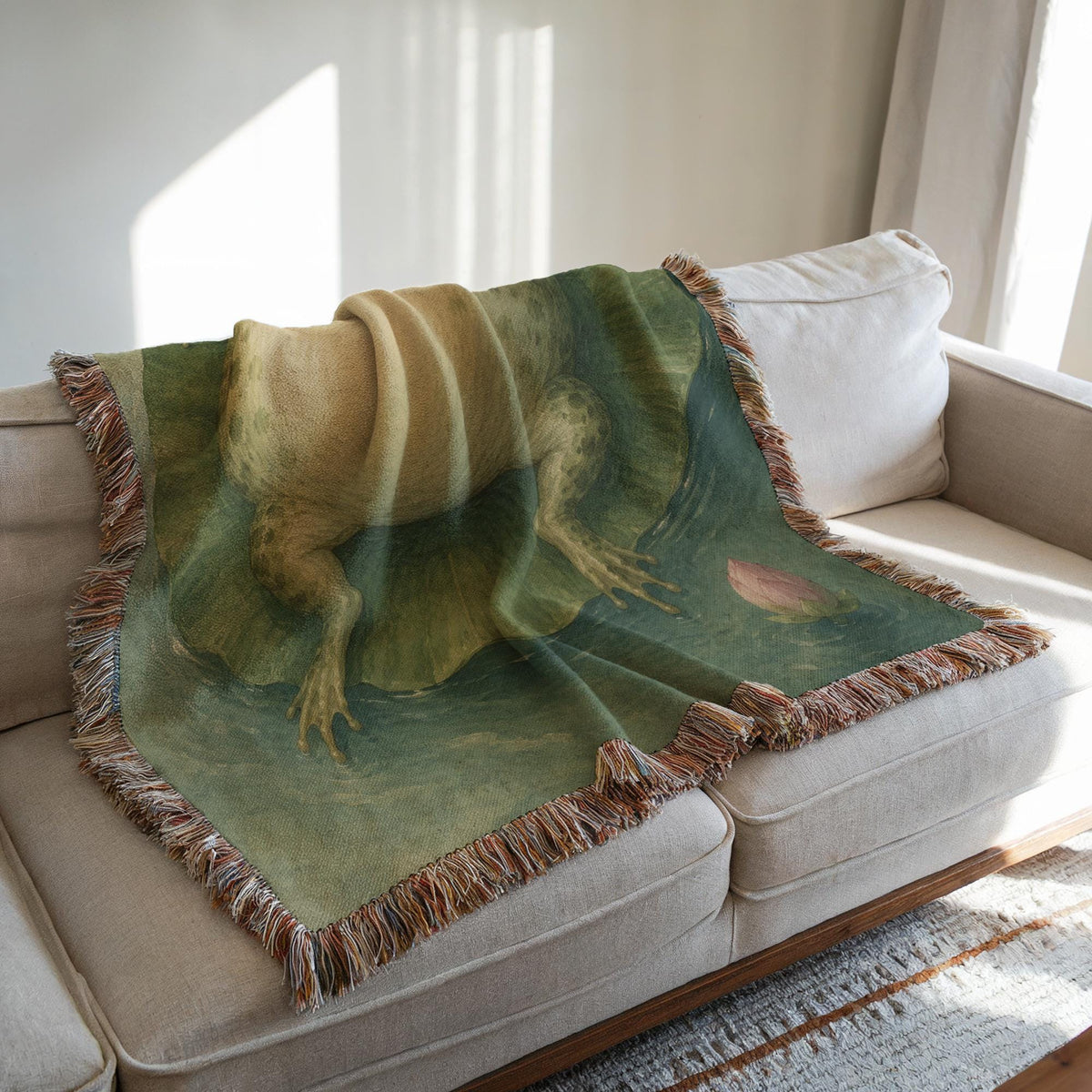 Chubby Frog Tapestry