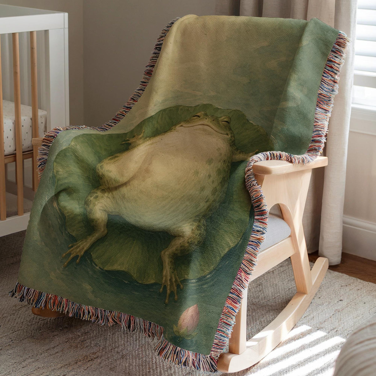 Chubby Frog Tapestry