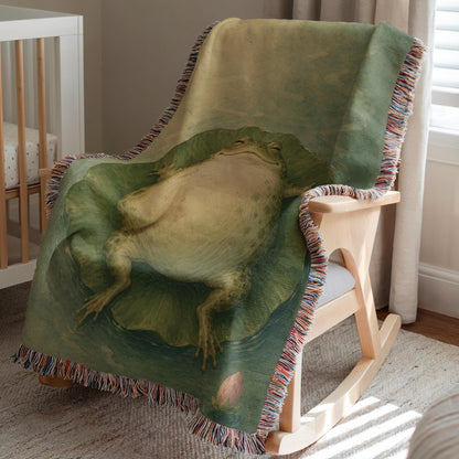 Chubby Frog Tapestry