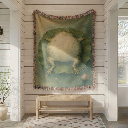 Chubby Frog Tapestry