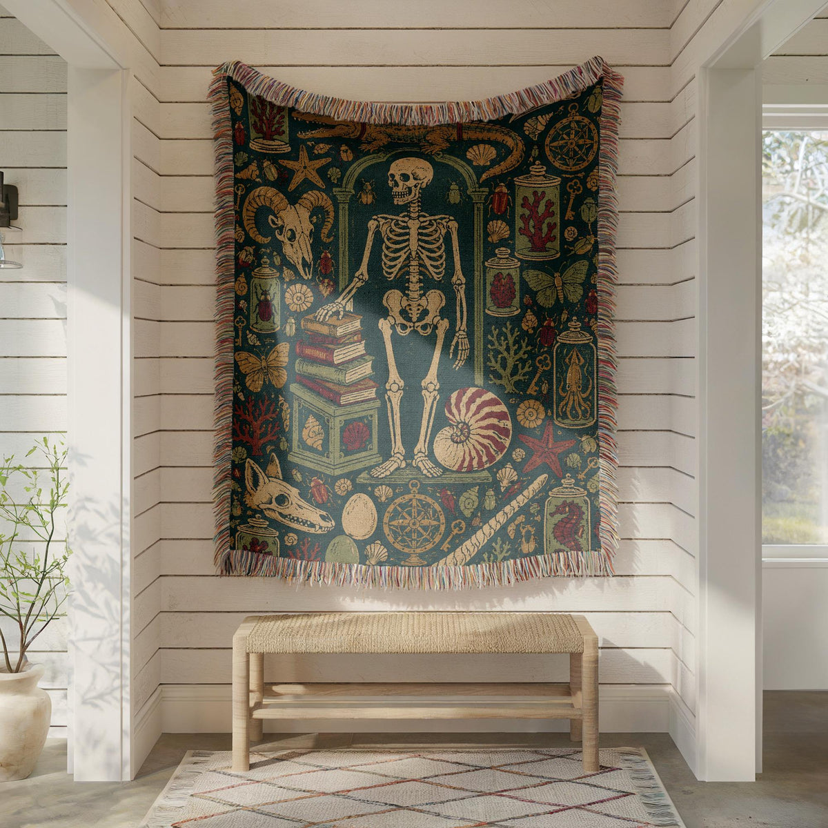 Cabinet Of Curiosities Tapestry