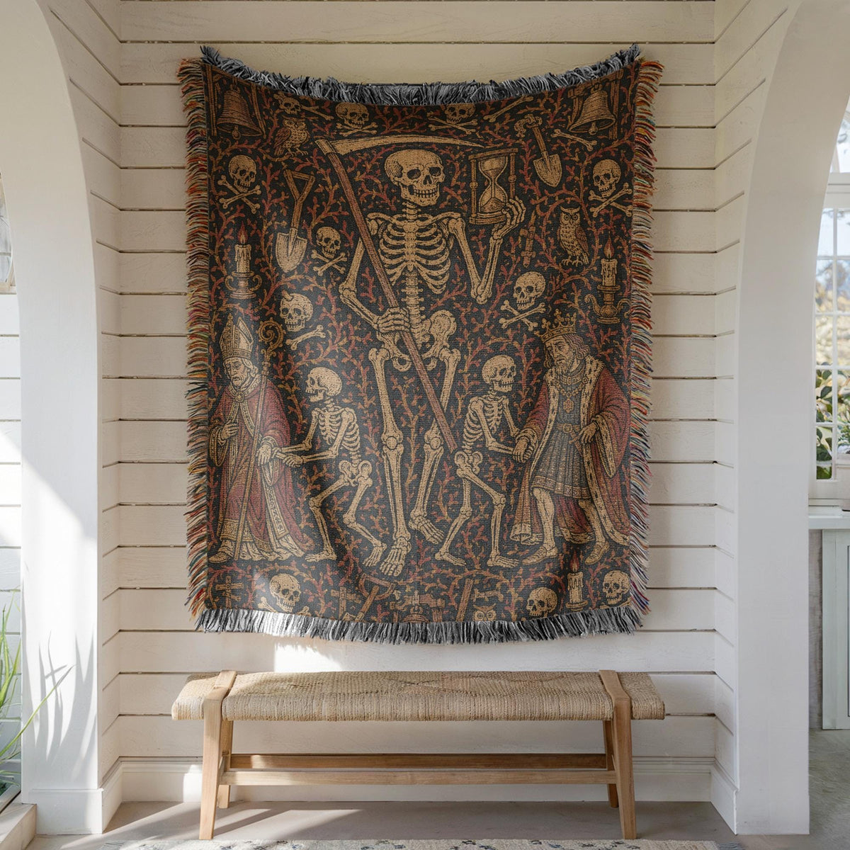 Danse Macabre Tapestry
