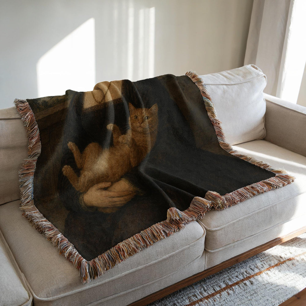Renaissance Cat Tapestry