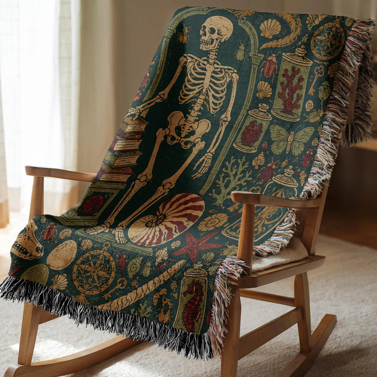 Cabinet Of Curiosities Tapestry