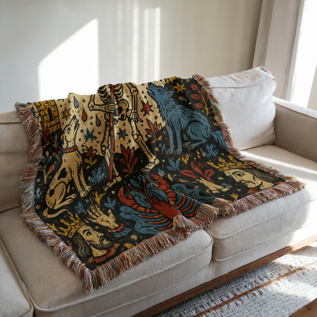 Tarot Card Tapestry