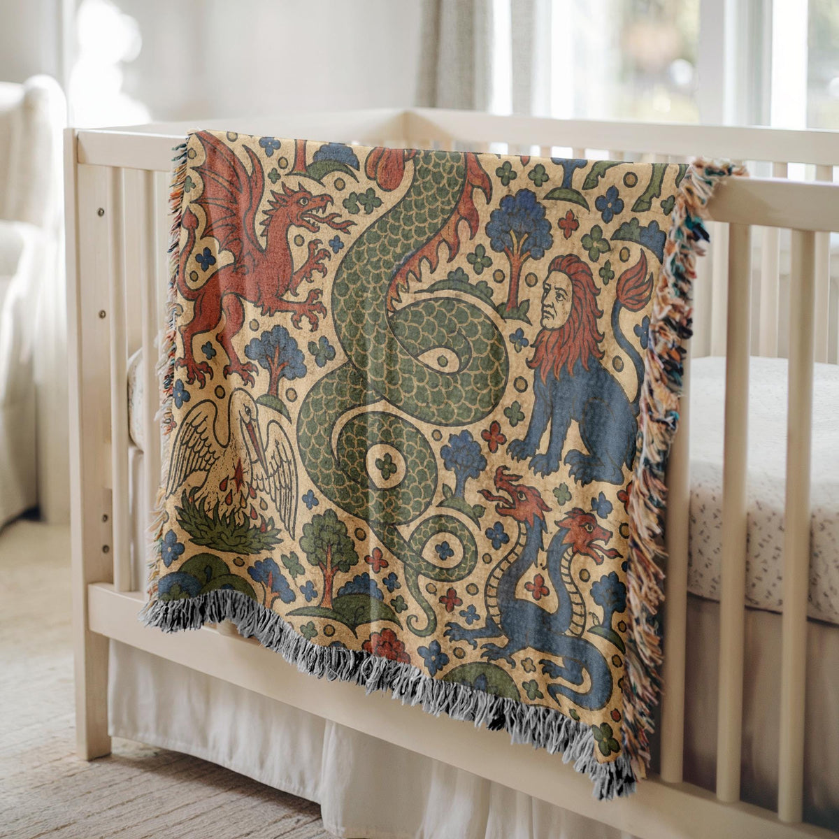 Medieval Bestiary Tapestry