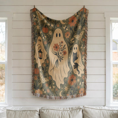 Cute Ghost Tapestry