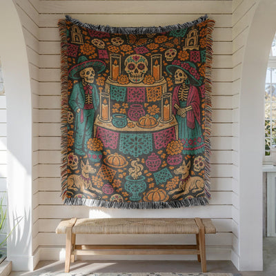 Day Of The Dead Tapestry