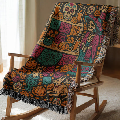 Day Of The Dead Tapestry