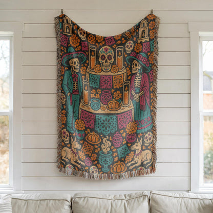 Day Of The Dead Tapestry