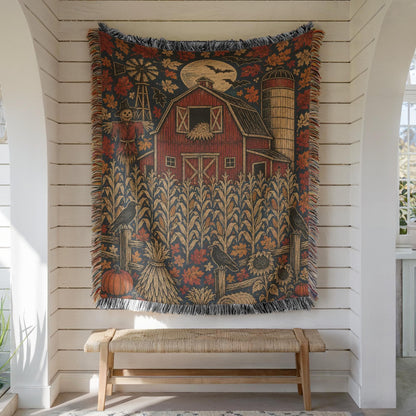 Fall Farmhouse Tapestry