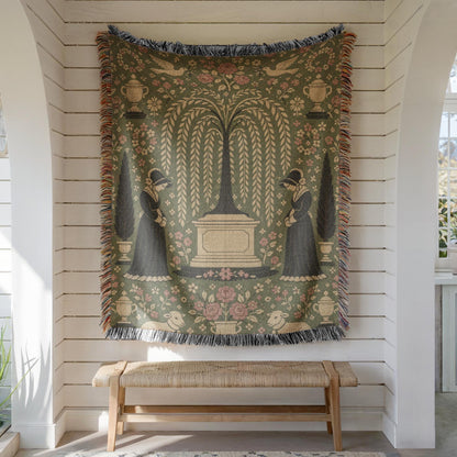 Mourning Sampler Tapestry