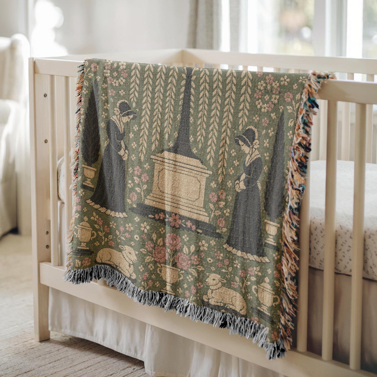 Mourning Sampler Tapestry
