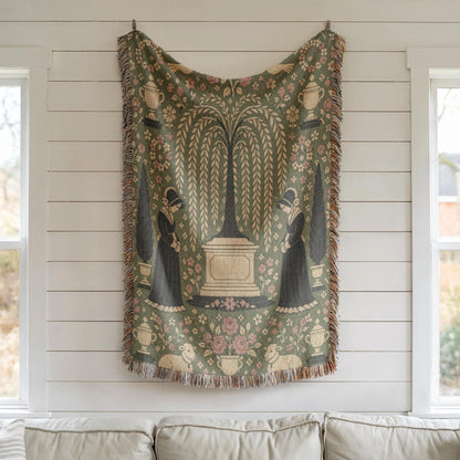 Mourning Sampler Tapestry