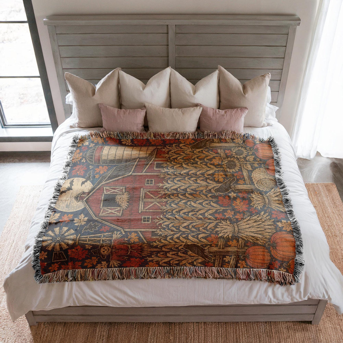 Fall Farmhouse Tapestry